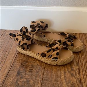 Leopard Espadrilles Old Navy